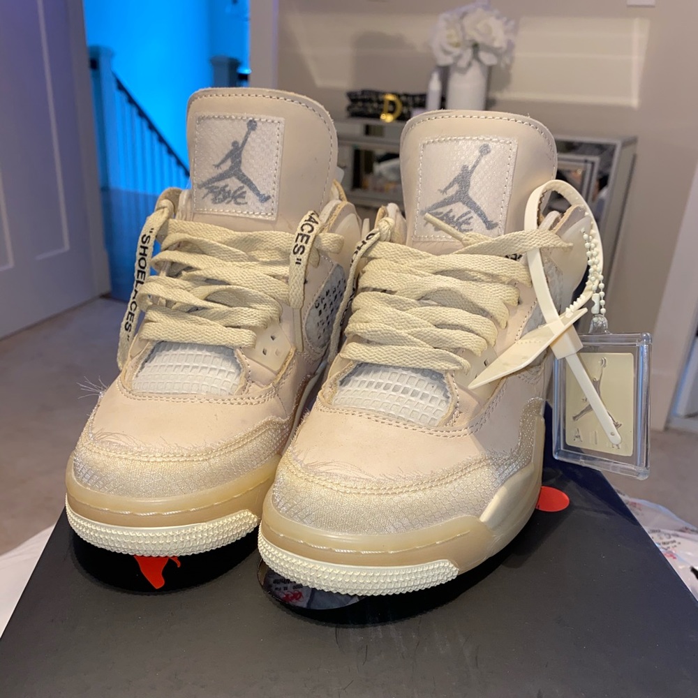 Jordan 4 offwhite SAIL
